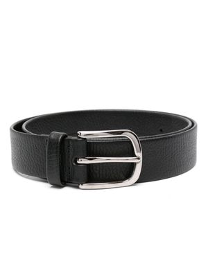 Orciani Dollaro leather belt - Black
