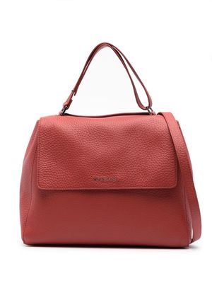 Orciani medium Sveva leather bag - Red