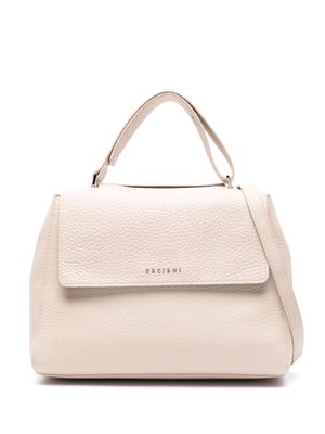 Orciani Sveva Soft leather tote bag - Neutrals