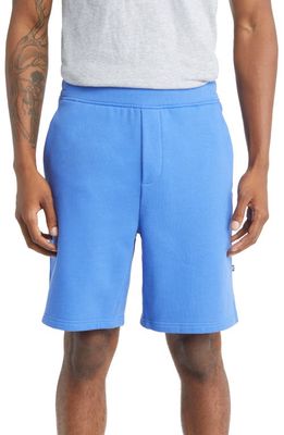 Organic Cotton Sweat Shorts in Cobalt