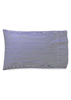 Organic Shirting Stripe Bedding 400 Thread Count Pillowcase