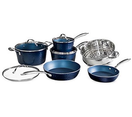 ORGREENIC 10-Piece Hammered Cookware Set