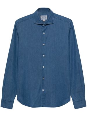 Orian chambray cotton shirt - Blue