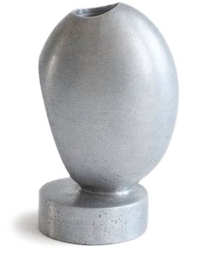 Origin Made Poise vertical aluminium candle holder - Silver