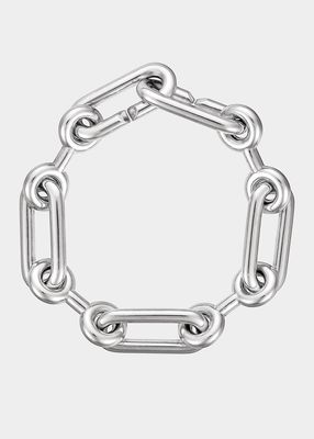 Original Binary Chain Bracelet in Sterling Silver