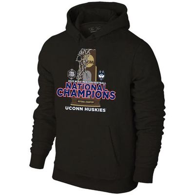 Original Retro Brand Black UConn Huskies 2023 NCAA Men's Basketball National Champions Pullover Hoodie
