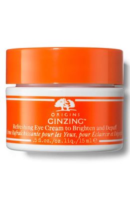 Origins GinZing Vitamin C & Niacinamide Eye Cream to Brighten & Depuff in Light