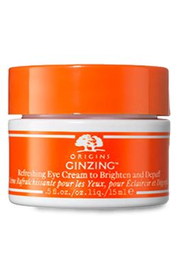Origins GinZing Vitamin C & Niacinamide Eye Cream to Brighten & Depuff in Medium