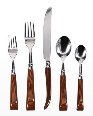 Orio 5-Piece Place Setting, Wood