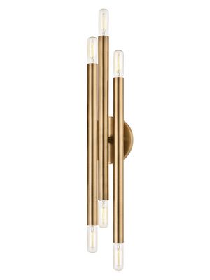 Orland 6-Light Wall Sconce - Patina Brass