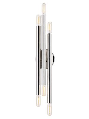 Orland 6-Light Wall Sconce - Polished Nickel