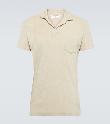 Orlebar Brown 007 cotton terry polo shirt