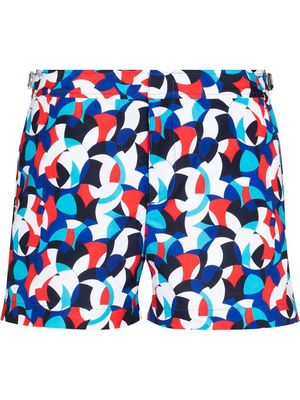 Orlebar Brown abstract-print swim shorts - Blue