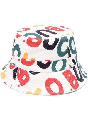 Orlebar Brown Blantyre logo-print bucket hat - Neutrals