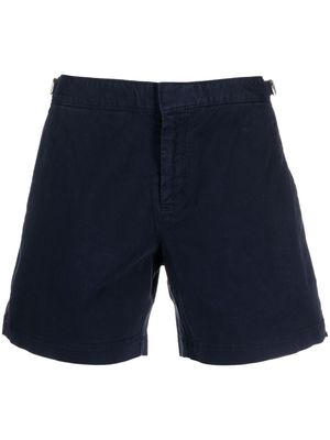 Orlebar Brown buckle-fastening cotton shorts - Blue