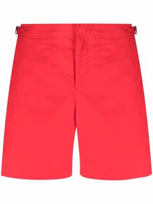 Orlebar Brown Bulldog mid-length swim shorts - Red