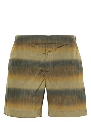 Orlebar Brown Bulldog mid-length swim shorts - Yellow