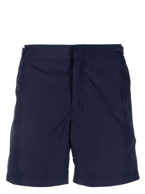 Orlebar Brown Bulldog tape-detail swim shorts - Blue