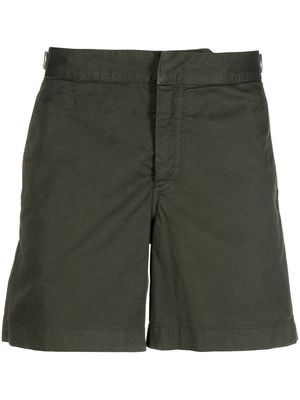 Orlebar Brown Bulldog twill shorts - Green