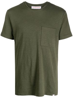 Orlebar Brown chest-pocket cotton T-shirt - Green