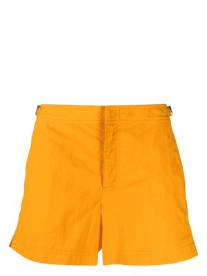Orlebar Brown concealed-front swim shorts - Yellow