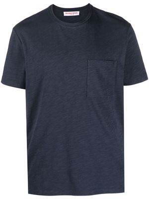 Orlebar Brown crew-neck patch-pocket T-shirt - Blue