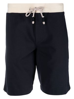 Orlebar Brown drawstring waistband track shorts - Blue