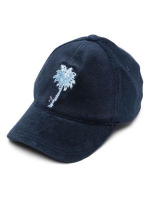 Orlebar Brown embroidered-design baseball cap - Blue
