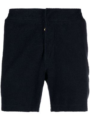 Orlebar Brown fleece-texture shorts - Blue