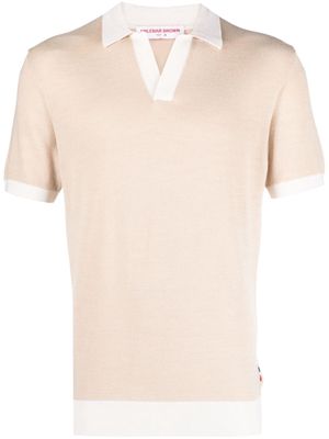 Orlebar Brown Horton short-sleeved polo shirt - Neutrals