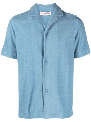 Orlebar Brown Howell cotton shirt - Blue