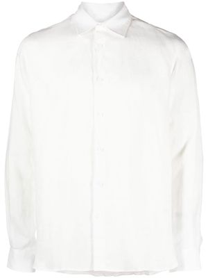 Orlebar Brown Justin pointed-collar linen shirt - White