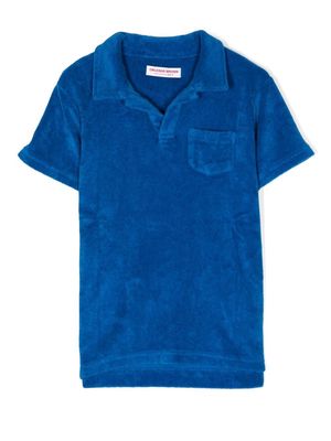 Orlebar Brown Kids short-sleeved polo shirt - Blue