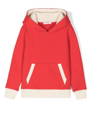Orlebar Brown Kids Zayden color-block hoodie - Red