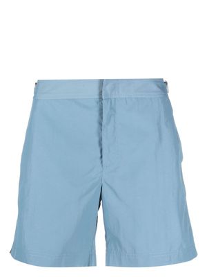 Orlebar Brown logo-buckle swim shorts - Blue