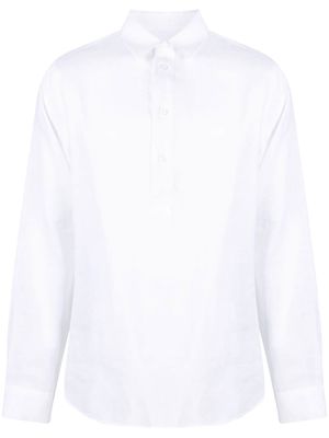 Orlebar Brown long-sleeve polo shirt - White