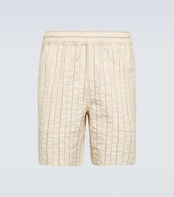 Orlebar Brown Louis striped cotton shorts
