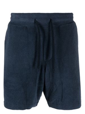 Orlebar Brown Lyman fleece shorts - Blue
