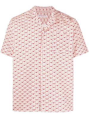 Orlebar Brown Marne Cord bandana corduroy shirt - Neutrals