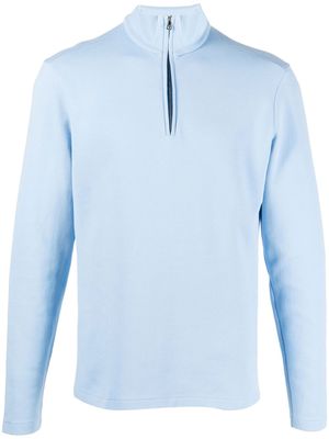 Orlebar Brown Muir zip-collar sweatshirt - Blue