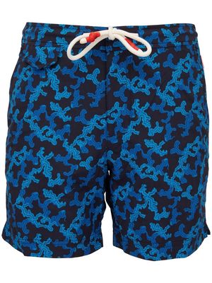 Orlebar Brown patterned swim shorts - Blue