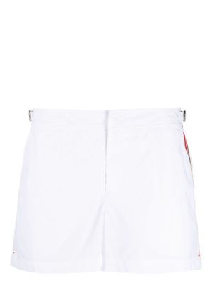 Orlebar Brown Riviera buckle-detail swim shorts - White