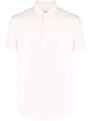 Orlebar Brown short-sleeve piqué polo shirt - Pink