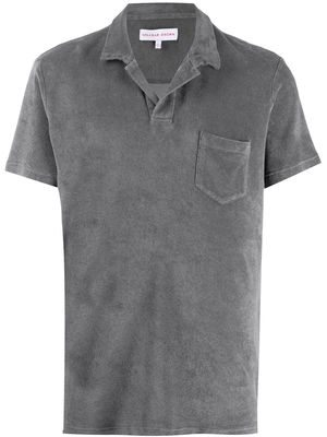 Orlebar Brown short-sleeve polo shirt - Grey