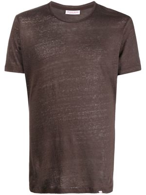Orlebar Brown short-sleeved linen T-shirt