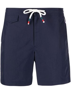 Orlebar Brown striped-cord detail swim shorts - Blue