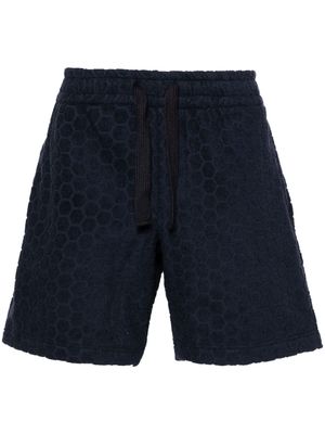 Orlebar Brown Trevone geometric pattern shorts - Blue