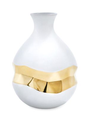 Oro Bud Vase - White Gold - White Gold