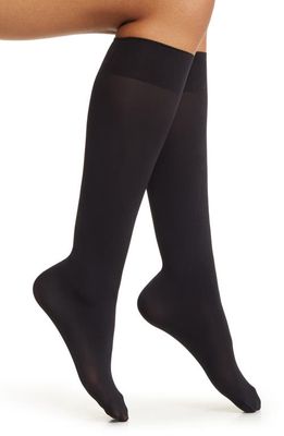 Oroblu All Colors 50-Denier Knee High Socks in Black