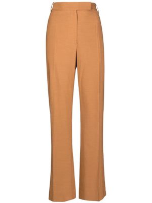 Oroton straight-leg design trousers - Brown
